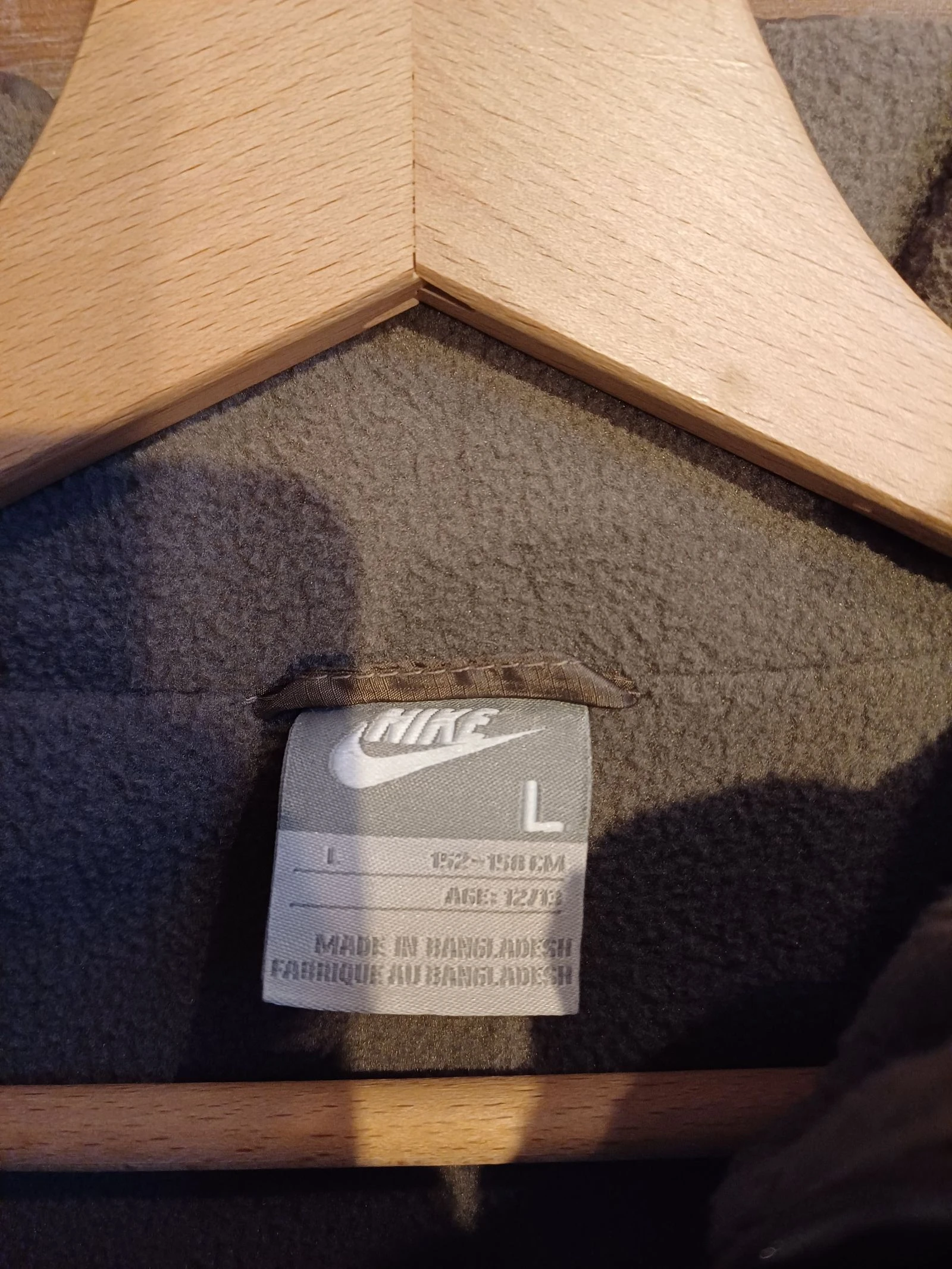 Doudoune chaude kaki sans manches- Nike | M/L – photo 4